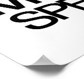 Wanneer woorden ontbreken, spreekt de muziek poster (Hoek)