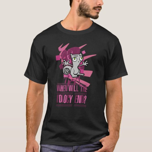 "Wanneer zal de diocy eindigen?"  Foamy T-Shirt (Voorkant)