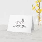 "WANNEER" ZAL IK KIJKEN NAAR UW LEEFTIJD VERJAARDA KAART (Gele Bloem)