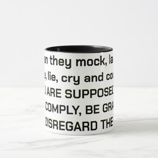 Wanneer ze... mok (Midden)