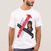 WANNEER ZIJ KIJKEN OP Michelle Obama T-shirt (Voorkant)