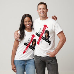 WANNEER ZIJ KIJKEN OP Michelle Obama T-shirt