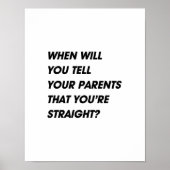 WANNEER ZWAKKE LAGEN POSTER (Voorkant)