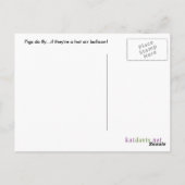 WanneerPigsFly Briefkaart (Achterkant)