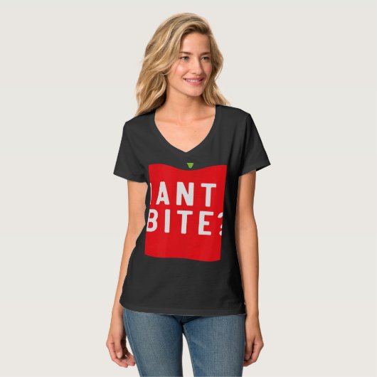 Want A Bite Apple Picking Squad Apple Fruit Apple T-shirt (Voorkant volledig)