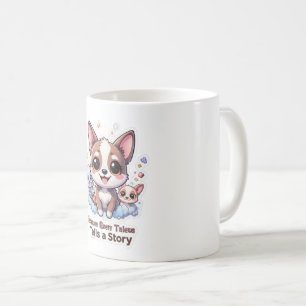 Want elke Taleus vertelt een verhaal Schattige hui Koffiemok
