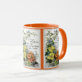 Want gij zult met blijdschap uitgaan mok (Voorkant rechts)