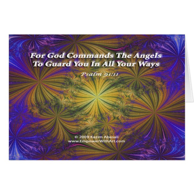 Want God gebiedt de engelen (Voorkant Horizontaal)