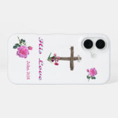 Want God had de wereld zo lief dat Hij zijn enige  iPhone 16 Hoesje (Achterkant horizontaal)
