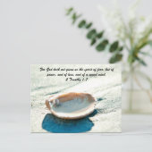 Want God heeft ons niet de geest van angst gegeven Briefkaart (Staand voorkant)