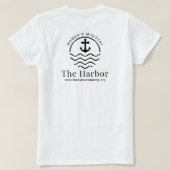 Want God hield zo van dit meisje T-shirt (Design achterkant)