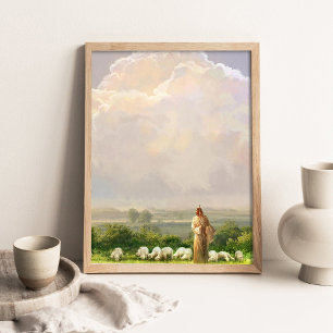 Want God zo hield van de Wereld, Christelijke Muur Poster
