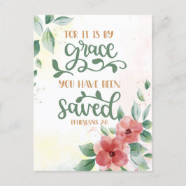 Want het is door Grace Briefkaart