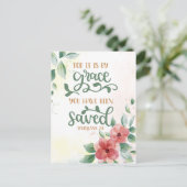 Want het is door Grace Briefkaart (Staand voorkant)