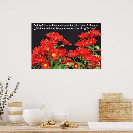 Want het is een schande poster (Keuken)