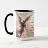 Want hij zal zijn engelen over u bevelen mok (Links)