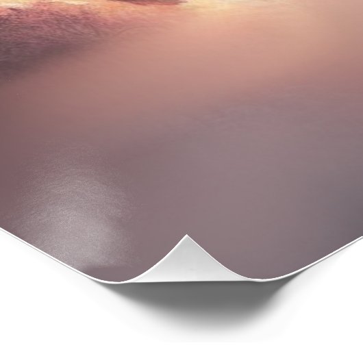 Want hij zal zijn engelen over u bevelen perfect poster (Hoek)