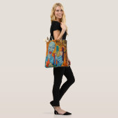 Want ik ben kunstenaar tot tote bag (Op model)