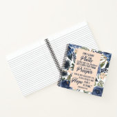 Want ik ken de plannen die ik heb voor jou Jeremia Notitieboek (Binnen)