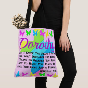 WANT IK KEN DE PLANNEN DIE JEREMIA 29 GEPERSONALIS TOTE BAG