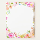 Want ik ken de plannen Floral Personalize Planner (Achterkant)