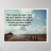 Want ik ken de plannen... poster (Voorkant)