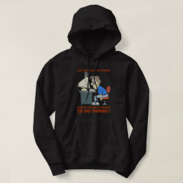 WANT IK WACHT NIET DAT IK KLAAR BEN. HOODIE