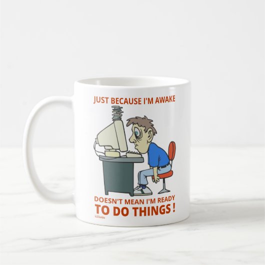 WANT IK WACHT NIET DAT IK KLAAR BEN. KOFFIEMOK (Links)