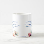 Want ik weet/ Jeremia 29:11 Mok (Center)