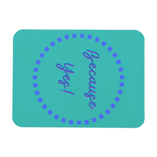 Want ja! magneet (Horizontaal)