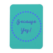 Want ja! magneet (Verticaal)