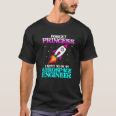 Want To Be Aerospace Engineer Rocket Engineering G T-shirt (Voorkant)