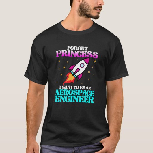 Want To Be Aerospace Engineer Rocket Engineering G T-shirt (Voorkant)