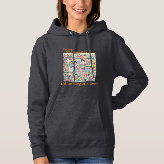 Want wie wil er nou maar één ding tegelijk doen? hoodie