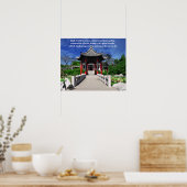 Want wij zijn Gods vakmanschap Poster (Keuken)