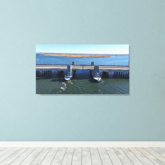 Wantagh Parkway Canvas Afdruk (Insitu (Houten vloer))