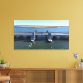Wantagh Parkway Canvas Afdruk (Insitu (Woonkamer))