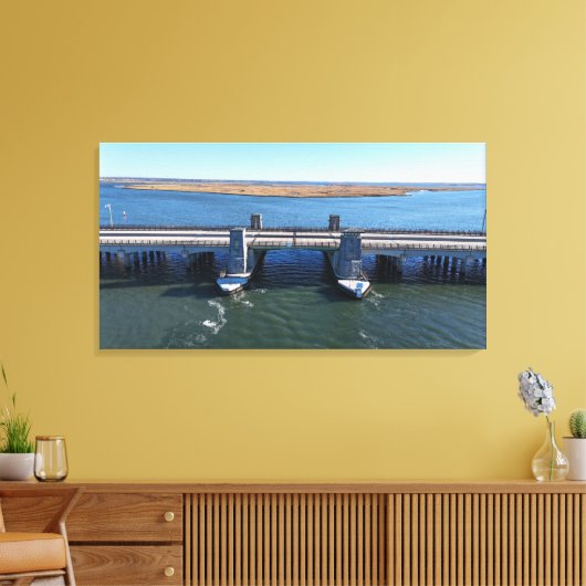 Wantagh Parkway Canvas Afdruk (Insitu (Woonkamer))