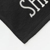 Wanted Dead And Alive Schrodinger's Cat Funny Phys Fleece Deken (Hoek)