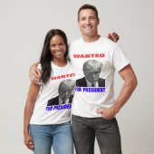 Wanted For President — 2024 — Donald trump T-shirt (Unisex)