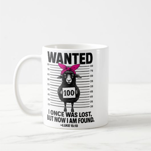Wanted I Once Was Lost Funny Sheep Quotes Jesus Ch Koffiemok (Links)