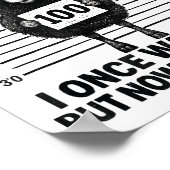 Wanted I Once Was Lost Funny Sheep Quotes Jesus Ch Poster (Hoek)