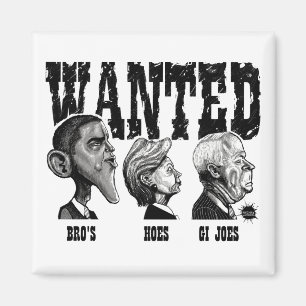 WANTED POSTER Magnet
