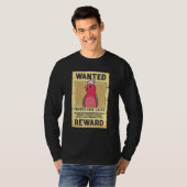 Wanted Poster Parrot I Rose-breasted Galah Cockato T-shirt (Voorkant volledig)