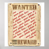 WANTED Poster Photo Lijst (Voorkant)