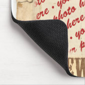 WANTED Poster Photo Lijst Muismat (Hoek)