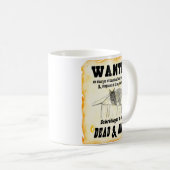 "WANTED: Schrodinger's Cat'-Mok Koffiemok (Voorkant rechts)