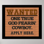 WANTED SIGN POSTER (Voorkant)