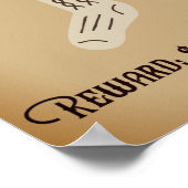 Wanted sock poster (Hoek)