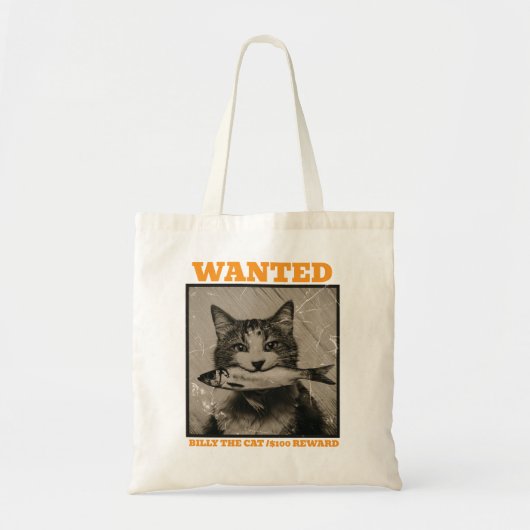 WANTED! TOTE BAG (Voorkant)